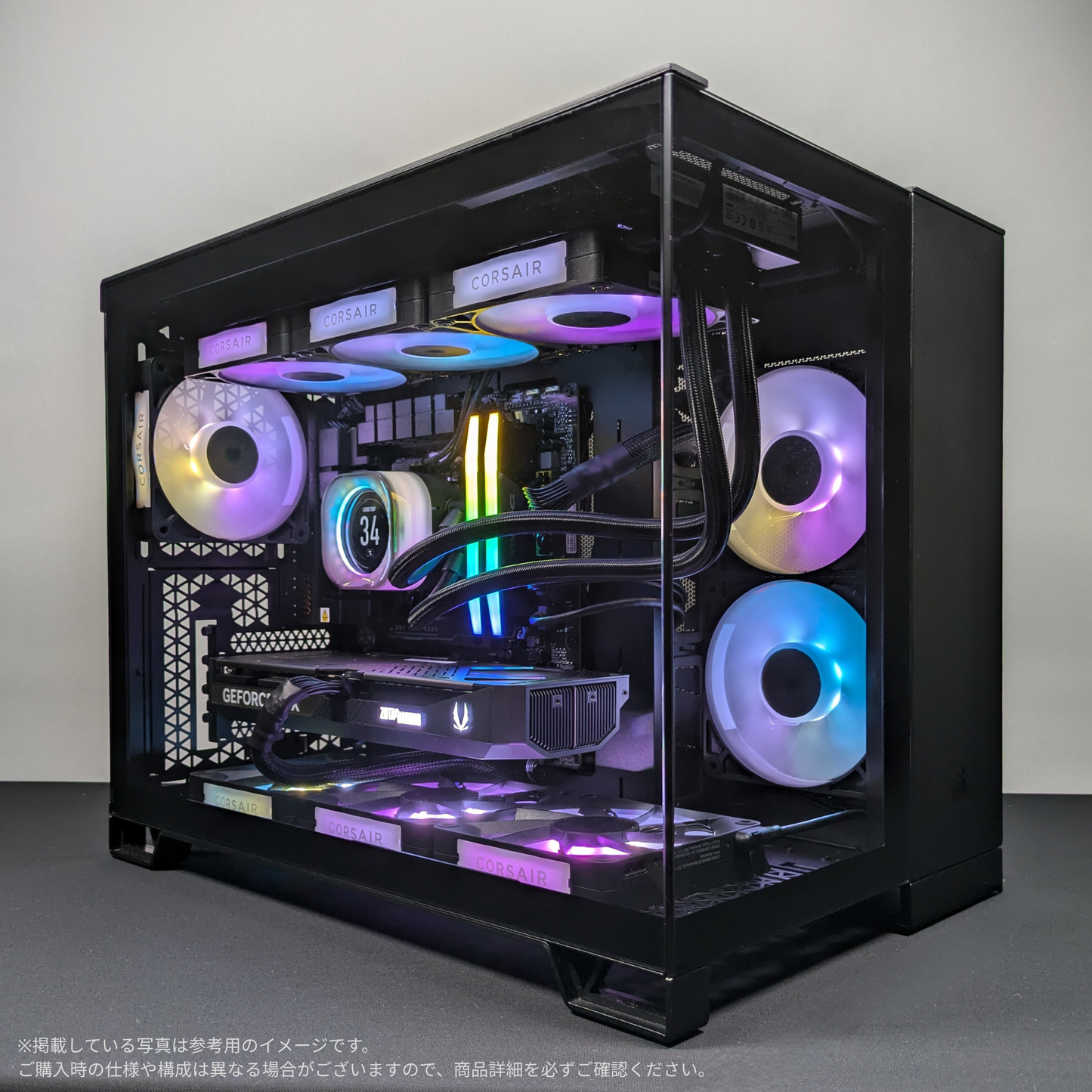 F-2500X-Black-アドバンス（LEDファン）
